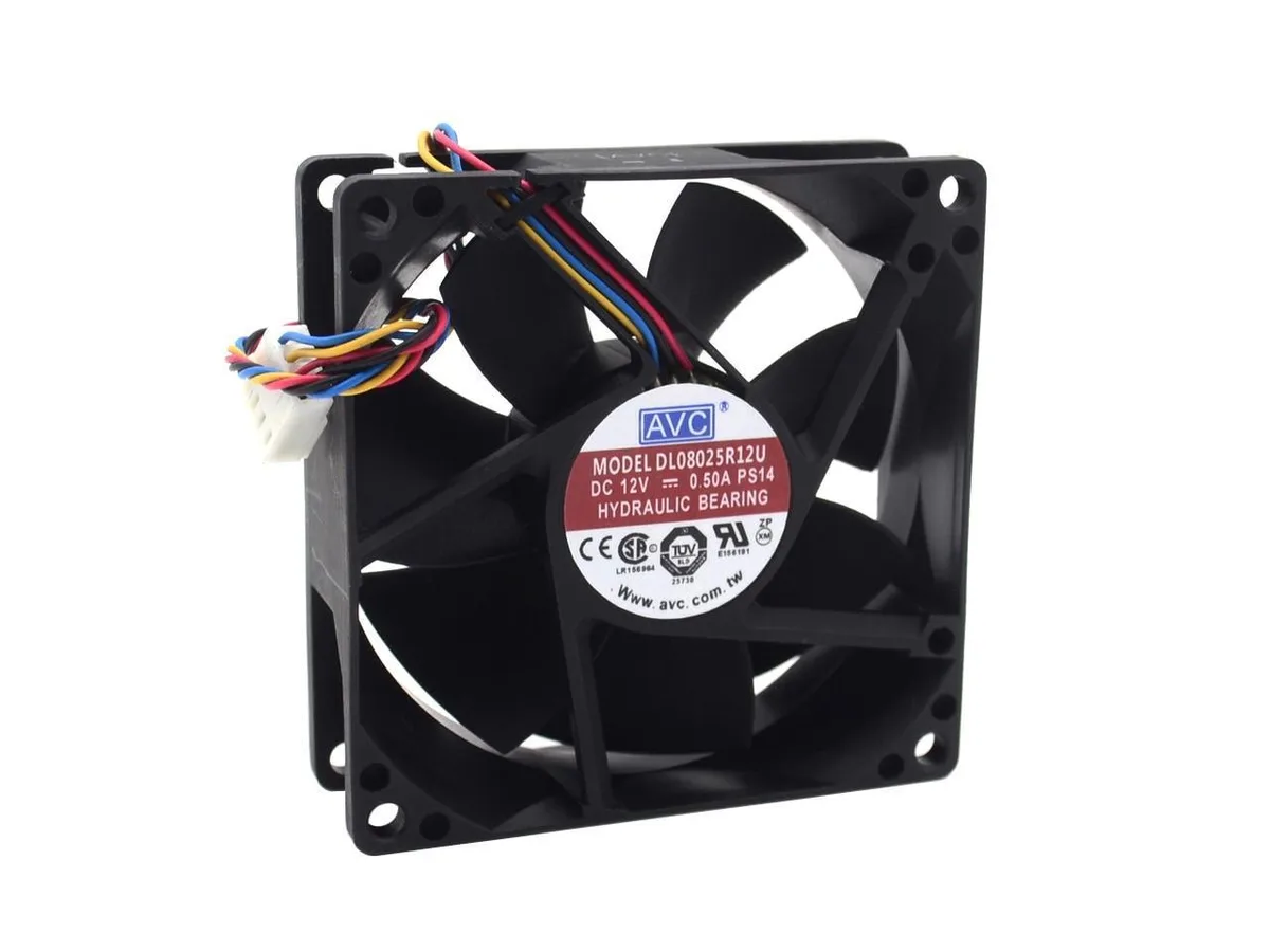 Fans Fans 8025 80mm 12V 0.5A PWM case fan — product photo