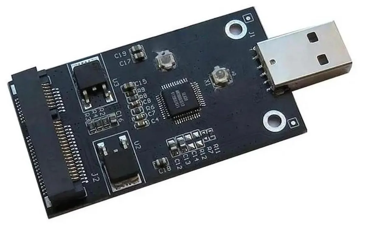 Vszerda Vszerda mSATA to USB 2.0 Adapter 30x50mm — product photo