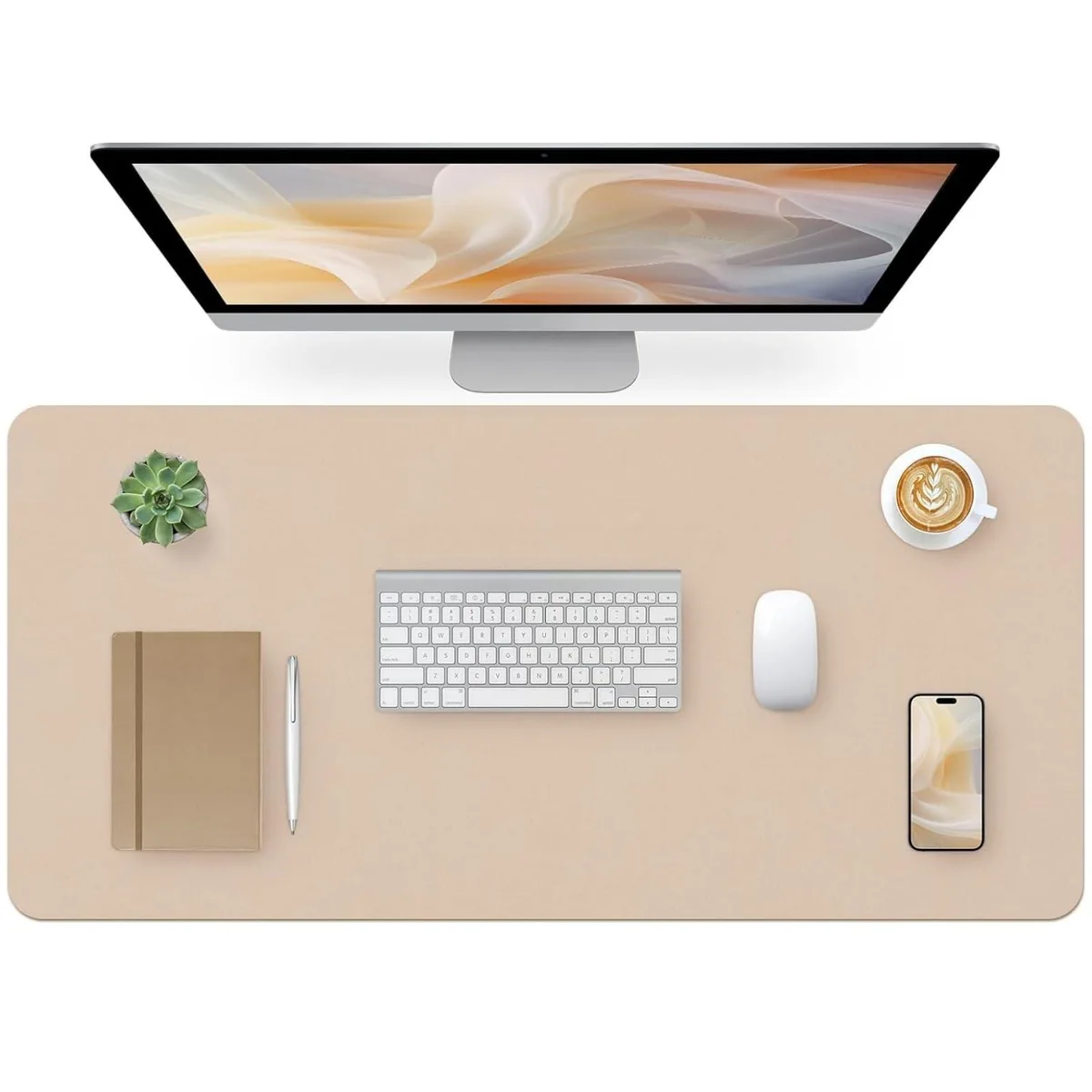 Keychron 01 Mouse Pad Beige 35.4×17 Inches — product photo