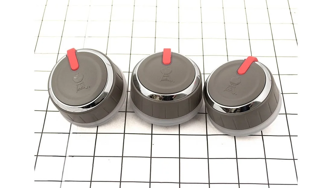 weber Weber 66753 Knob Kit 3pcs Genesis C2 2017 BB appliance part — product photo