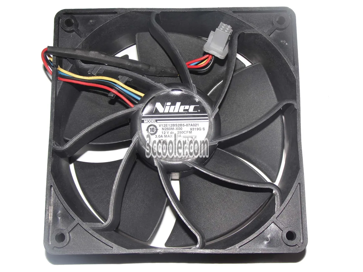 OEM Industries OEM Industries V12E12BS2B5-07A021 HF104-A00 12038 12V 3.0A 4 Pin CPU cooler — product photo