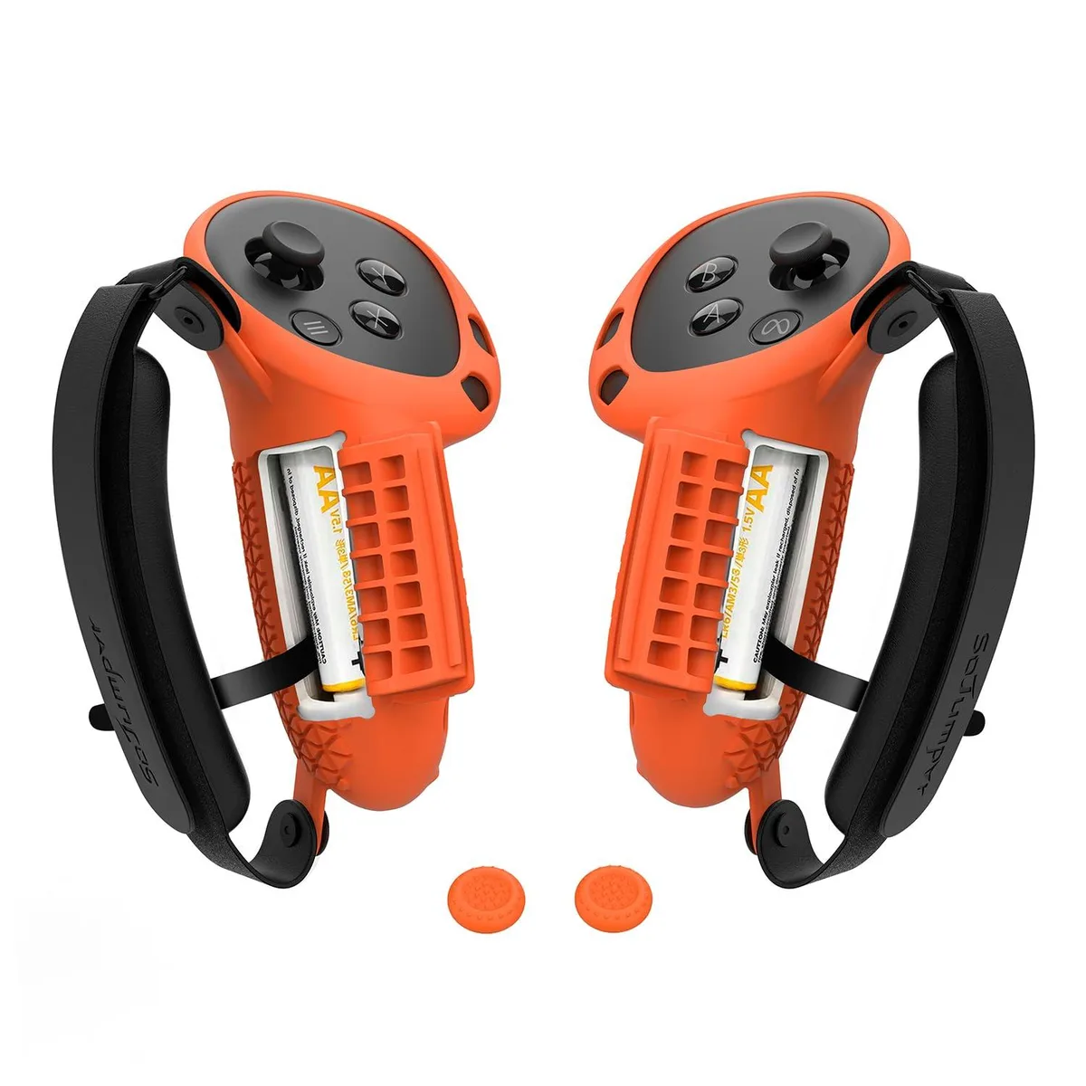  SoJumpvr Controller Grips Cover for Quest 3/Quest 3S Orange — product photo