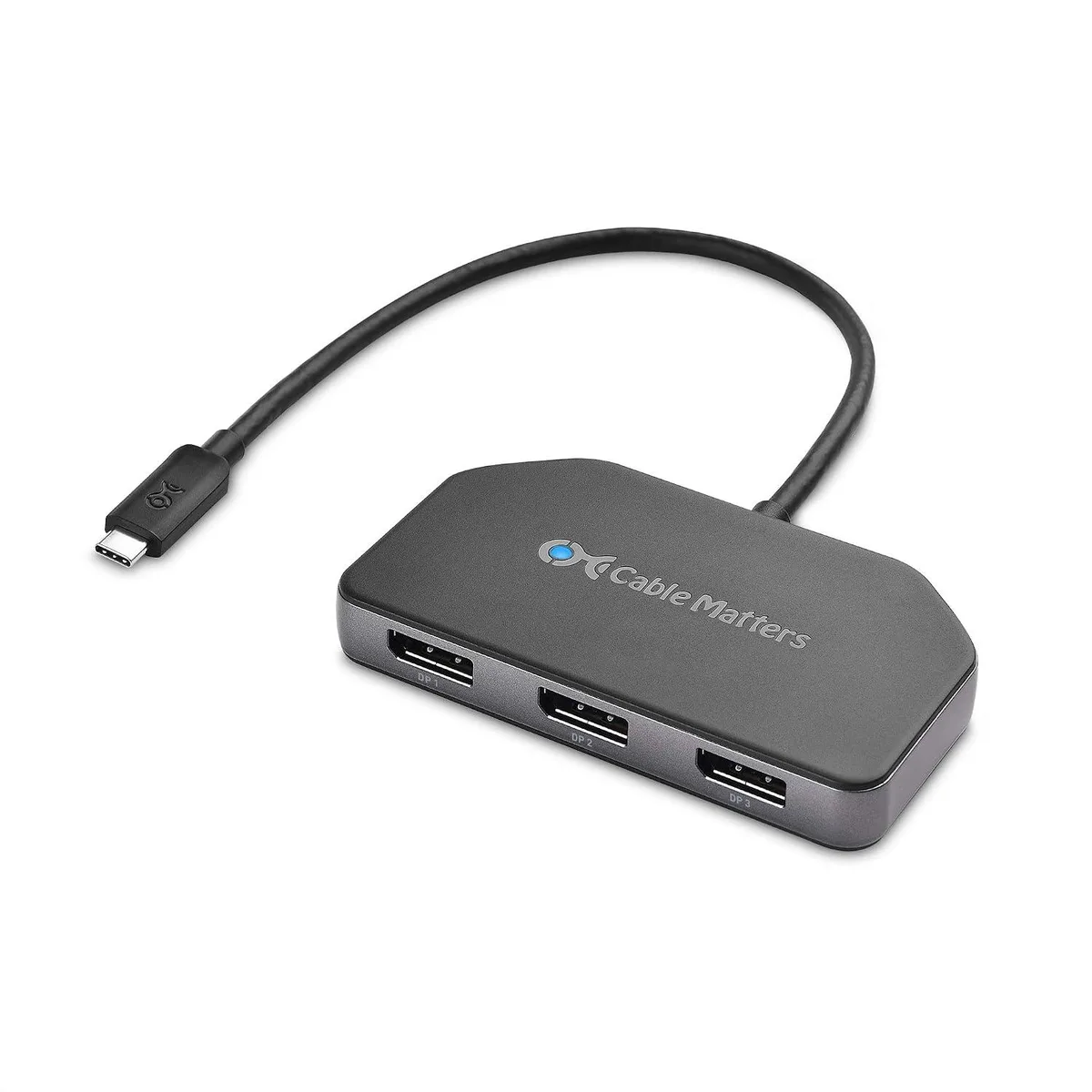 TAURKENAM TAURKENAM Triple Monitor Docking Station 3× DisplayPort 1.4 100W PD — product photo