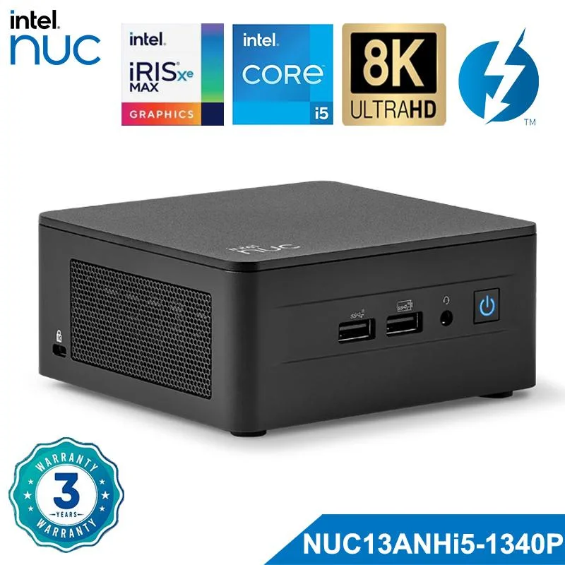 Intel Intel NUC13ANHi5 Core i5-1340P barebone mini PC — product photo