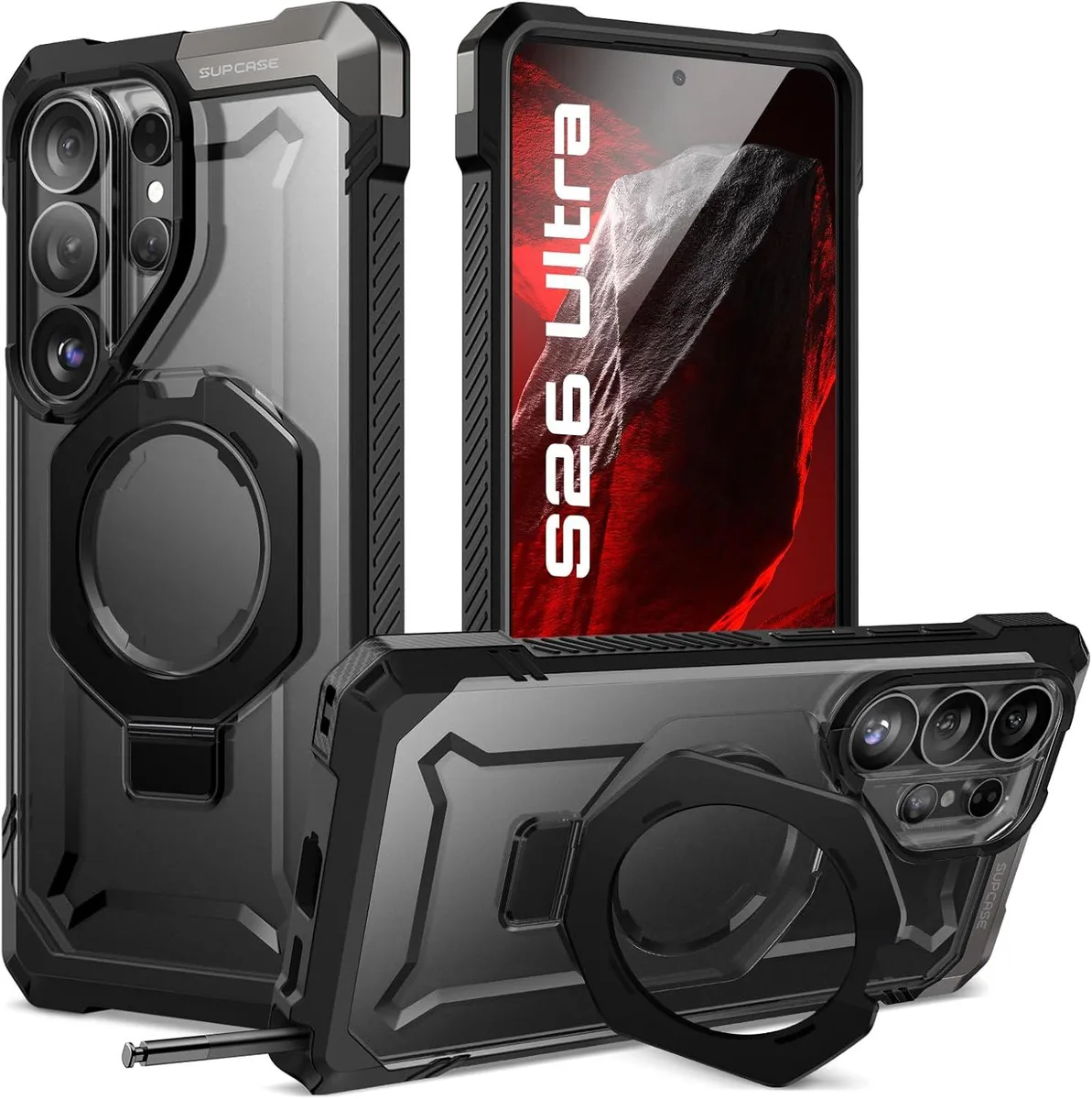 Transcend Transcend Unicorn Beetle Grip Case for Galaxy S26 Ultra 6.9 Inch Dark — product photo