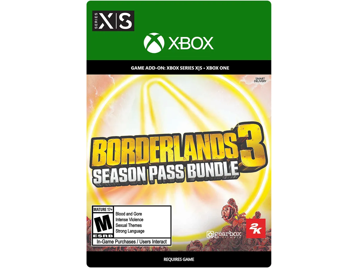 2K GAMES 2K GAMES Borderlands 3 Season Pass Bundle 7D4-00620 downloadable game — product photo