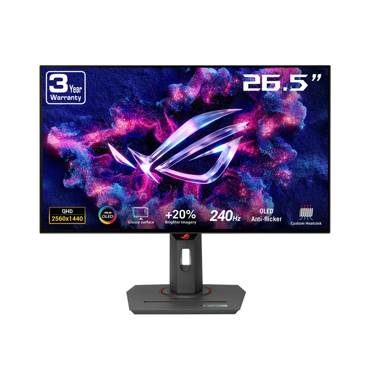 ASUS ASUS ROG Strix XG27AQDMGZ 27" QHD 240Hz OLED gaming monitor — product photo