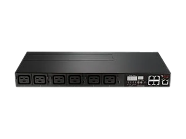 Avocent Avocent PM3006H-401 Switched Metered 1U PDU 208-240V 3-phase L21-30P 6x C19 Ethernet — product photo