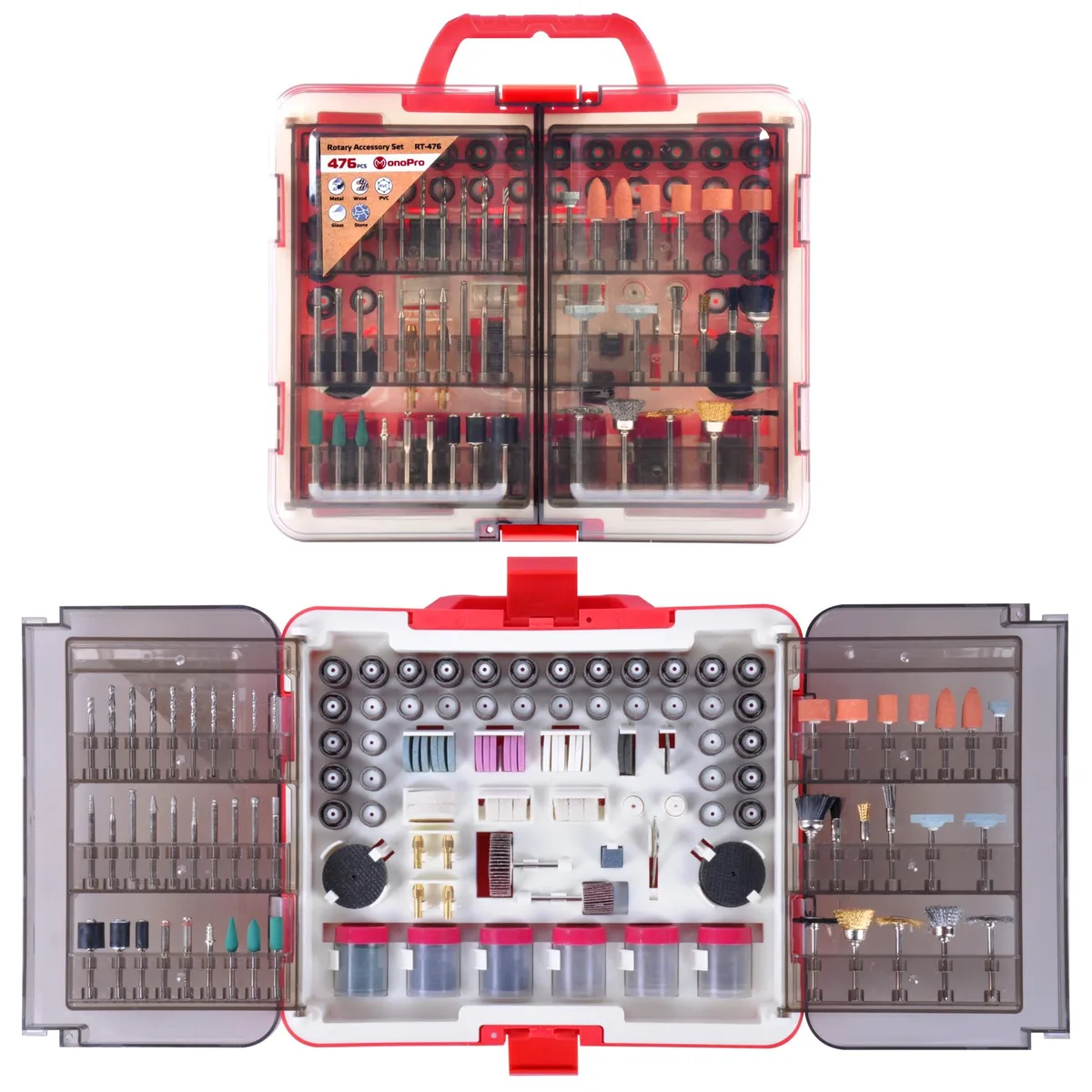  Baldwin RT-476 476 PCS Rotary Tool Accessories Kit — product photo