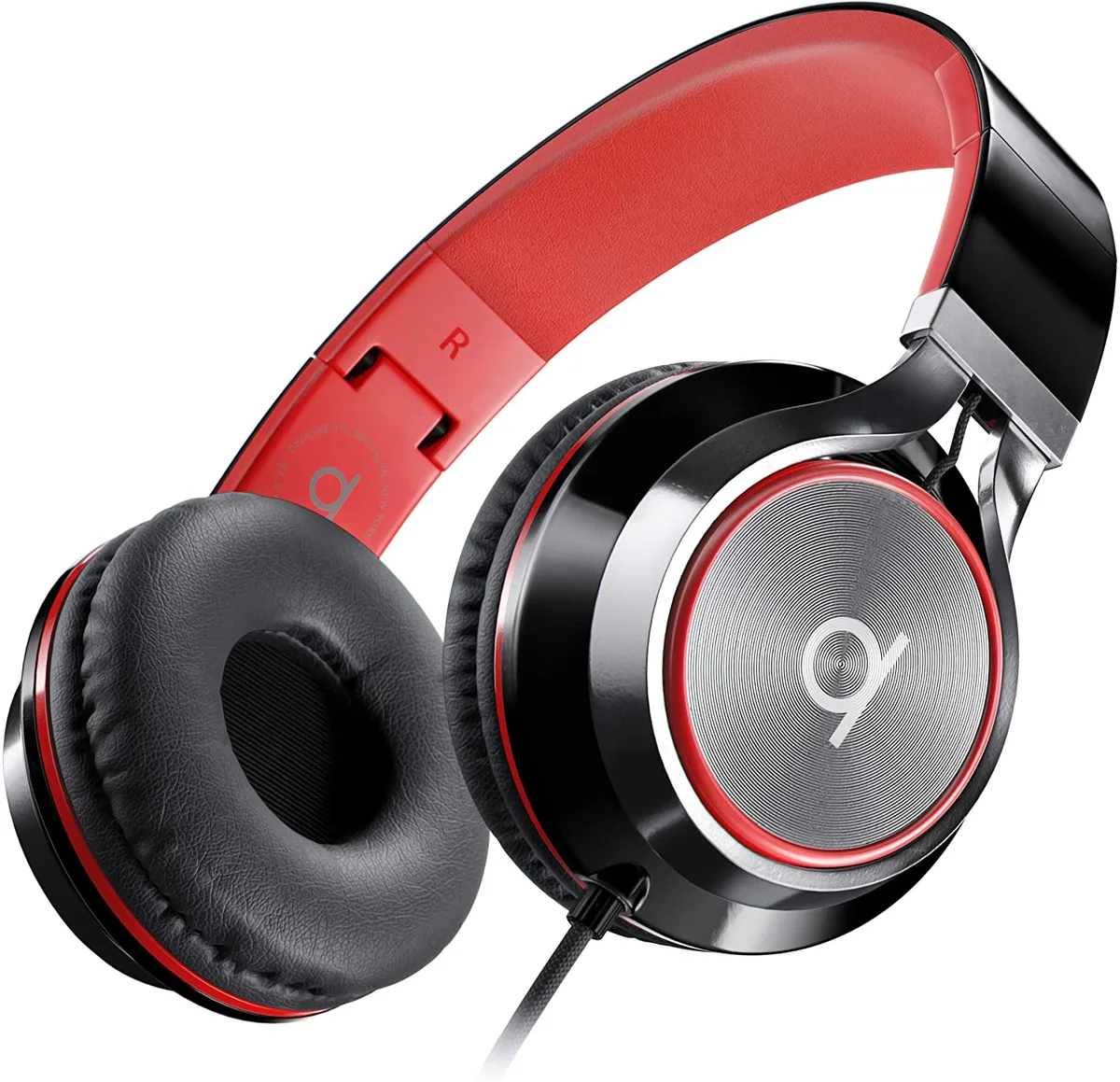 Corn Electronics Corn Electronics CL750 On-Ear Headphones Red — product photo