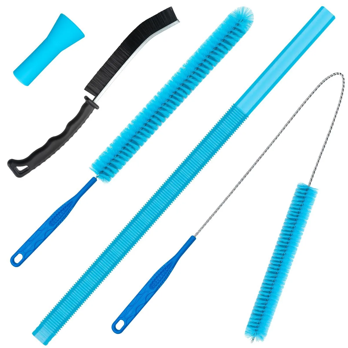 AJWXWO D056057104-16-New Dryer Vent Cleaner Kit 5 Piece 16in Hose — product photo