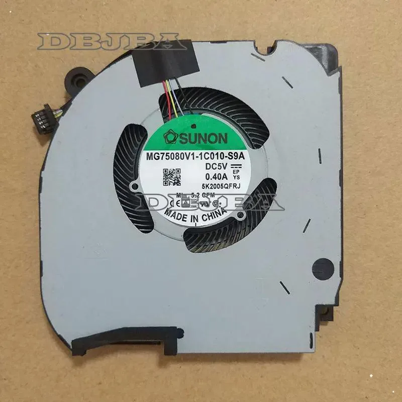 DBTLAP DBTLAP Laptop Cooling Fan SUNON MG75080V1-1C010-S9A DP/N 046NH65V 0.4A — product photo