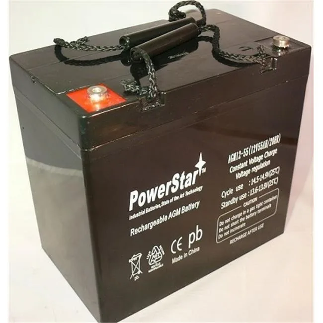 BatteryJack inc. BatteryJack inc. 12V 55AH SLA AGM UPS Replacement Battery — product photo