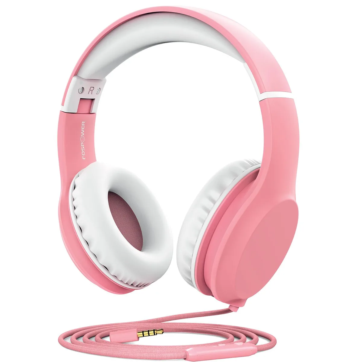 FosPower FosPower FOSHP-2435PO Over-Ear Headphones Pink 3.5mm 85dB 1.2m 40mm — product photo