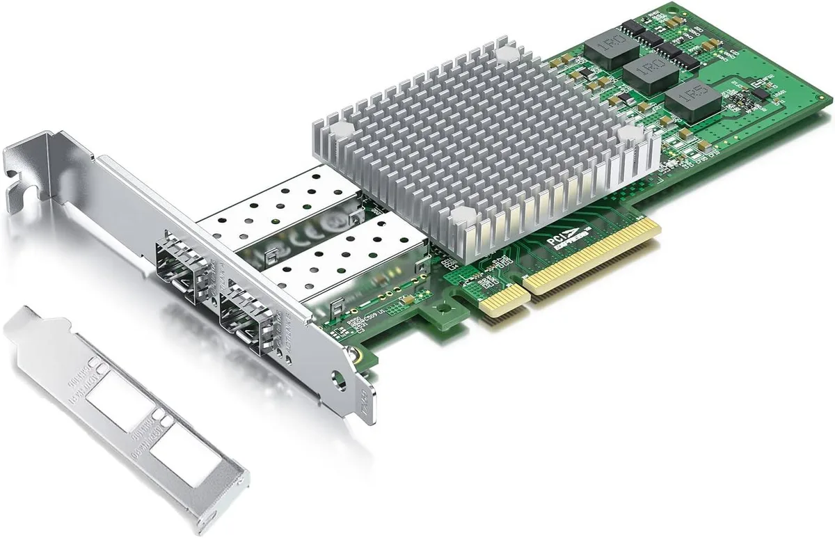 BFKK BFKK 10Gb SFP+ PCIe x8 Network Card BCM57810S Dual Port — product photo