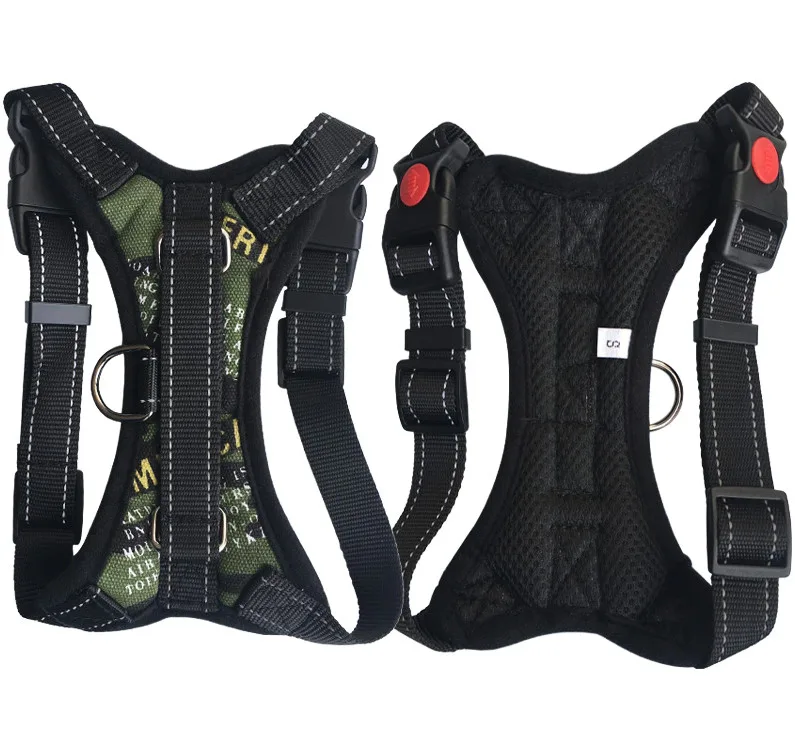 The Perfect Part The Perfect Part No Pull Dog Harness Dark Green Camouflage — product photo