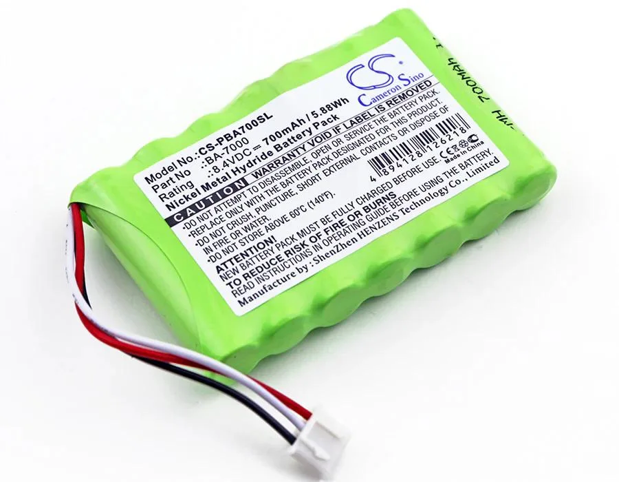 Rectangular replacement battery pack for PT-7600 label printer