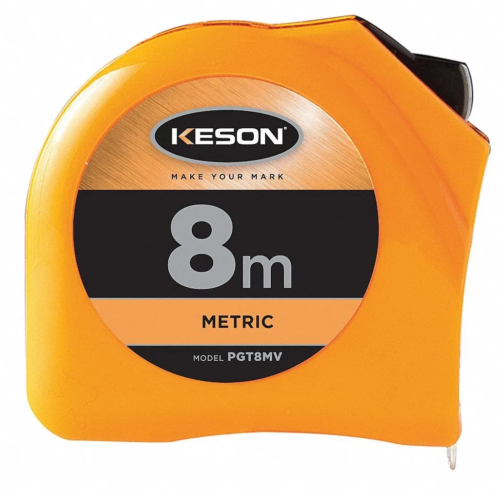 Keson Industries Keson Industries PGT8MV 8 m tape measure 25 mm orange — product photo
