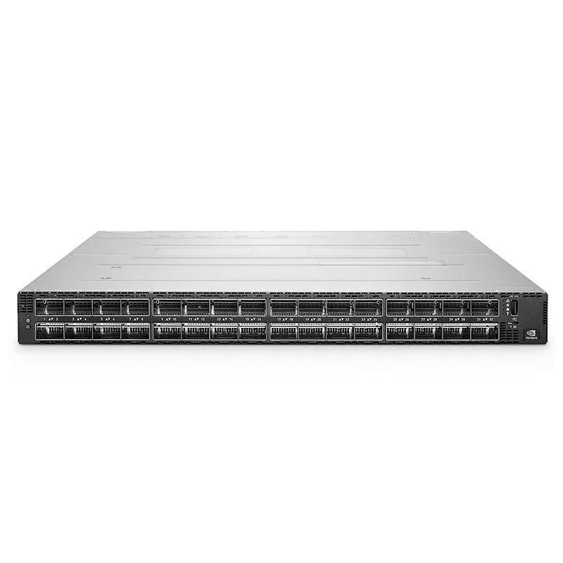 NVIDIA NVIDIA MQM9790-NS2F 400 GbE 2-port network switch — product photo