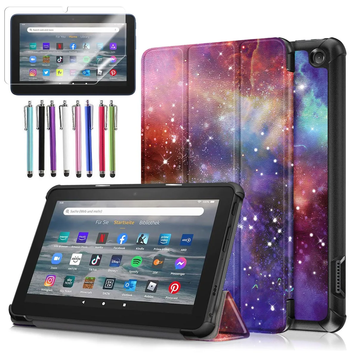 anicestore anicestore Galaxy Case for Amazon Fire 7 12th Gen / 7 Kids 2022 — product photo