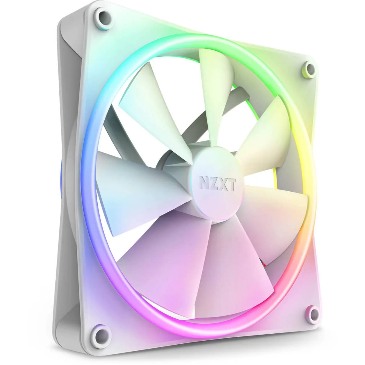 NZXT NZXT RF-D14SF-W1 140mm RGB case fan (White) — product photo