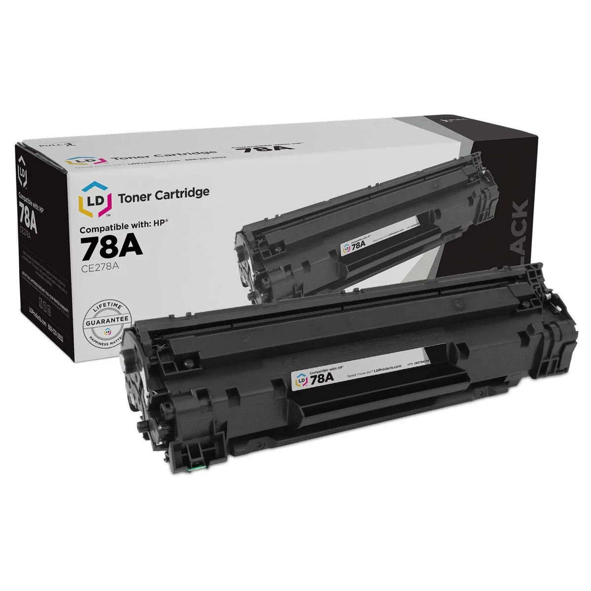 LD Products LD Products 78A CE278A Black Toner Cartridge 2100 Pages — product photo