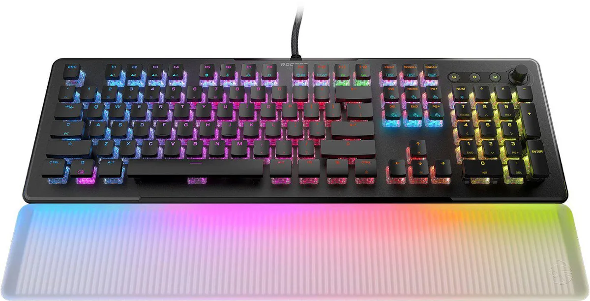 ROCCAT ROCCAT Vulcan II Max Full-size Wired Gaming Keyboard Optical Titan Switch Black — product photo