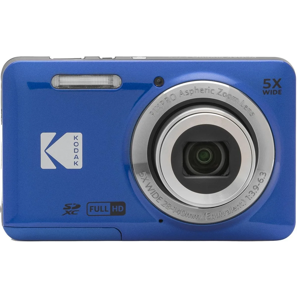 Kodak Kodak PIXPRO FZ55-BL Blue 16MP 5x Zoom 2.7" 1080p — product photo