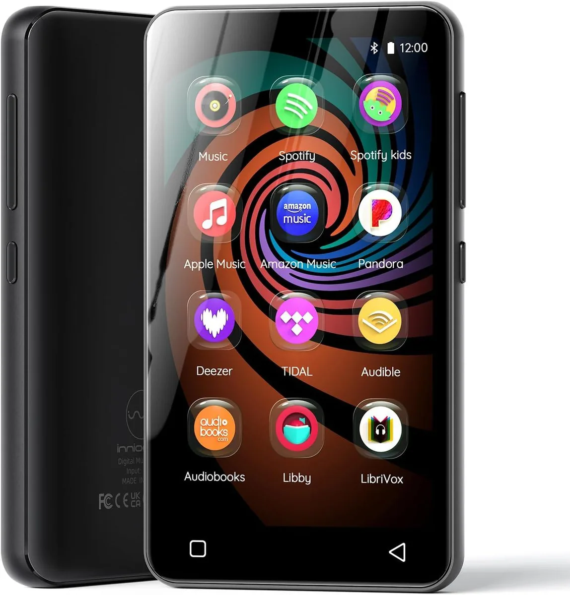 Corn Electronics Corn Electronics 8GB MP3 Player 4" Touch Screen Android (Black) — product photo