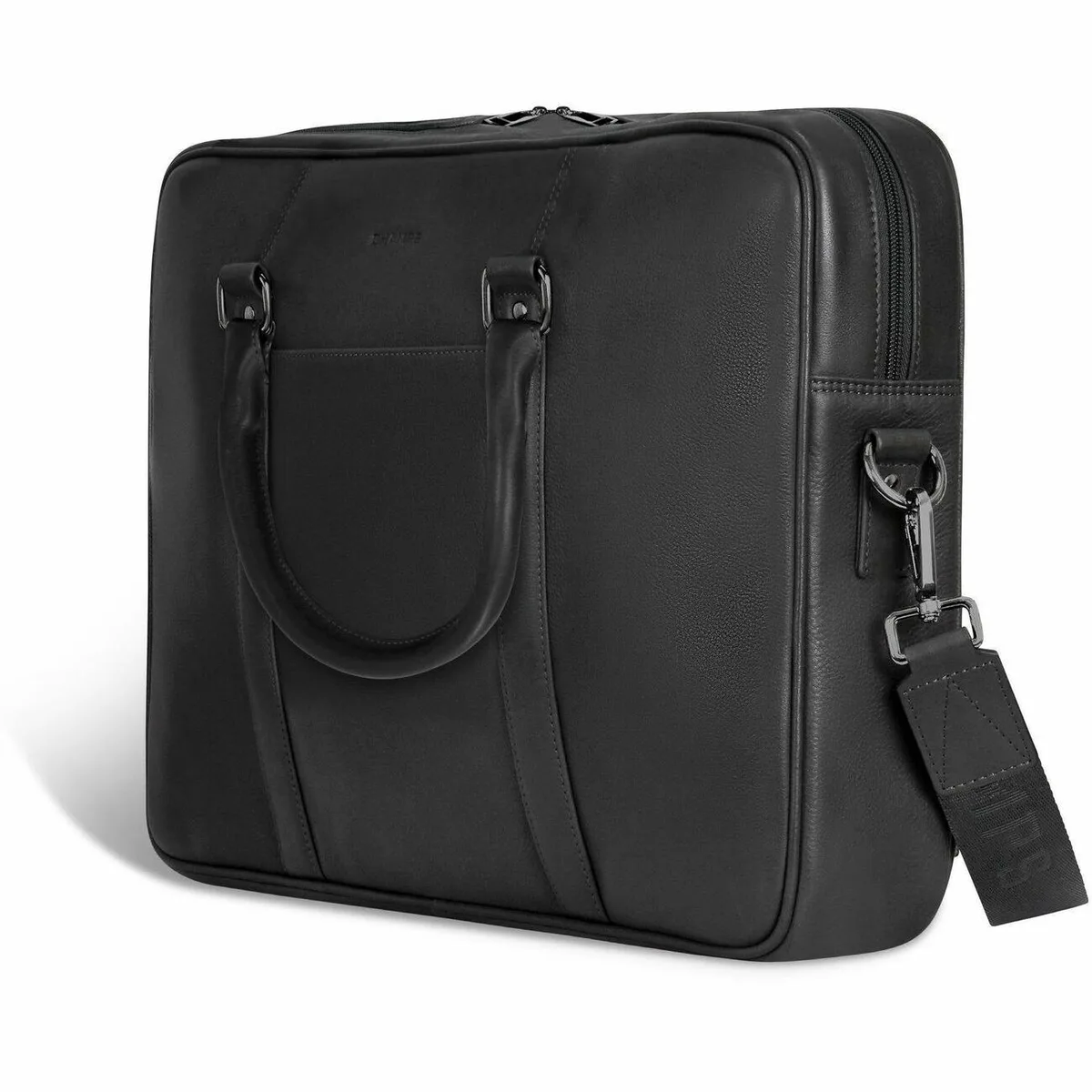 FT Champs FT Champs OB-411-BLACK leather briefcase 11–15.6″ bag — product photo