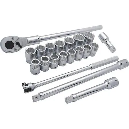 Dynamic Dynamic D023001 3/4" Drive 20Pc 12 Point Metric Socket Set — product photo