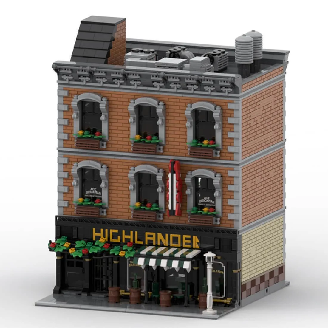 ZITIANYOUBUILD ZITIANYOUBUILD MOC-120588 The Highlander Pub 4737PCS — product photo