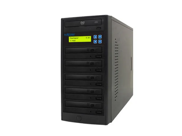 PlexCopier PlexCopier PLEX-S5T-DVD-BK 1 to 5 DVD duplicator 24X SATA — product photo