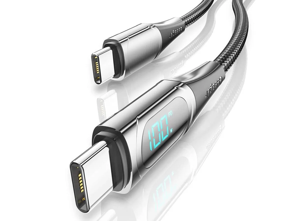 IXJYLCPC IXJYLCPC USB C to USB C Cable 3.3ft 100W LED Display — product photo