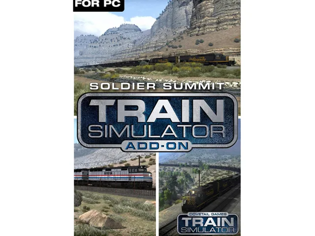 Dovetail Dovetail 38592 Train Simulator Soldier Summit Route Add-On downloadable game — product photo