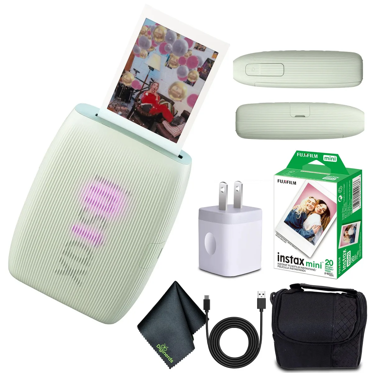 FUJIFILM FUJIFILM INSTAX MINI LINK 3 Smartphone Printer Sage Green 20 Film — product photo