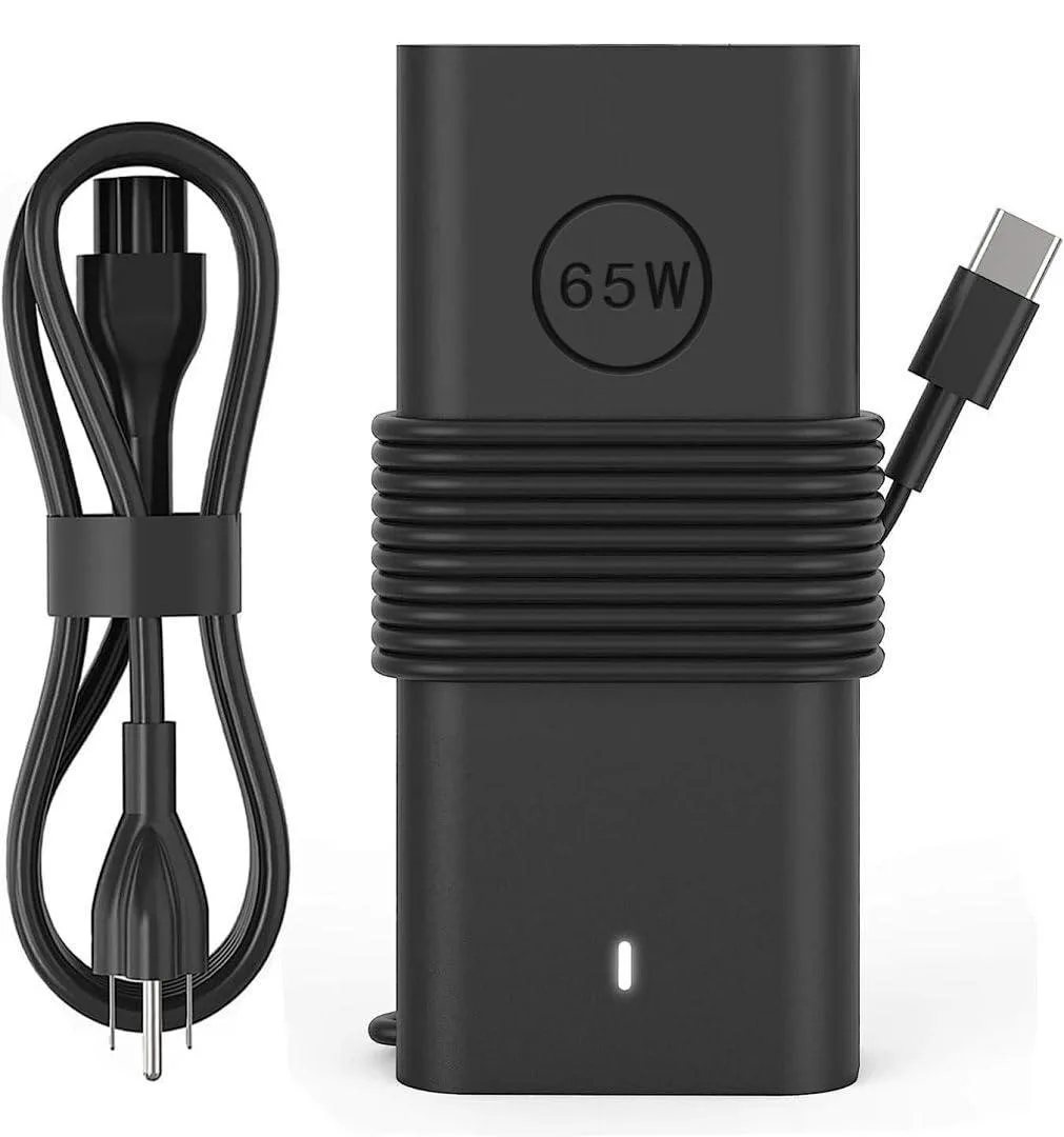 DELL SM65CL-01 65W USB-C AC Adapter — product photo