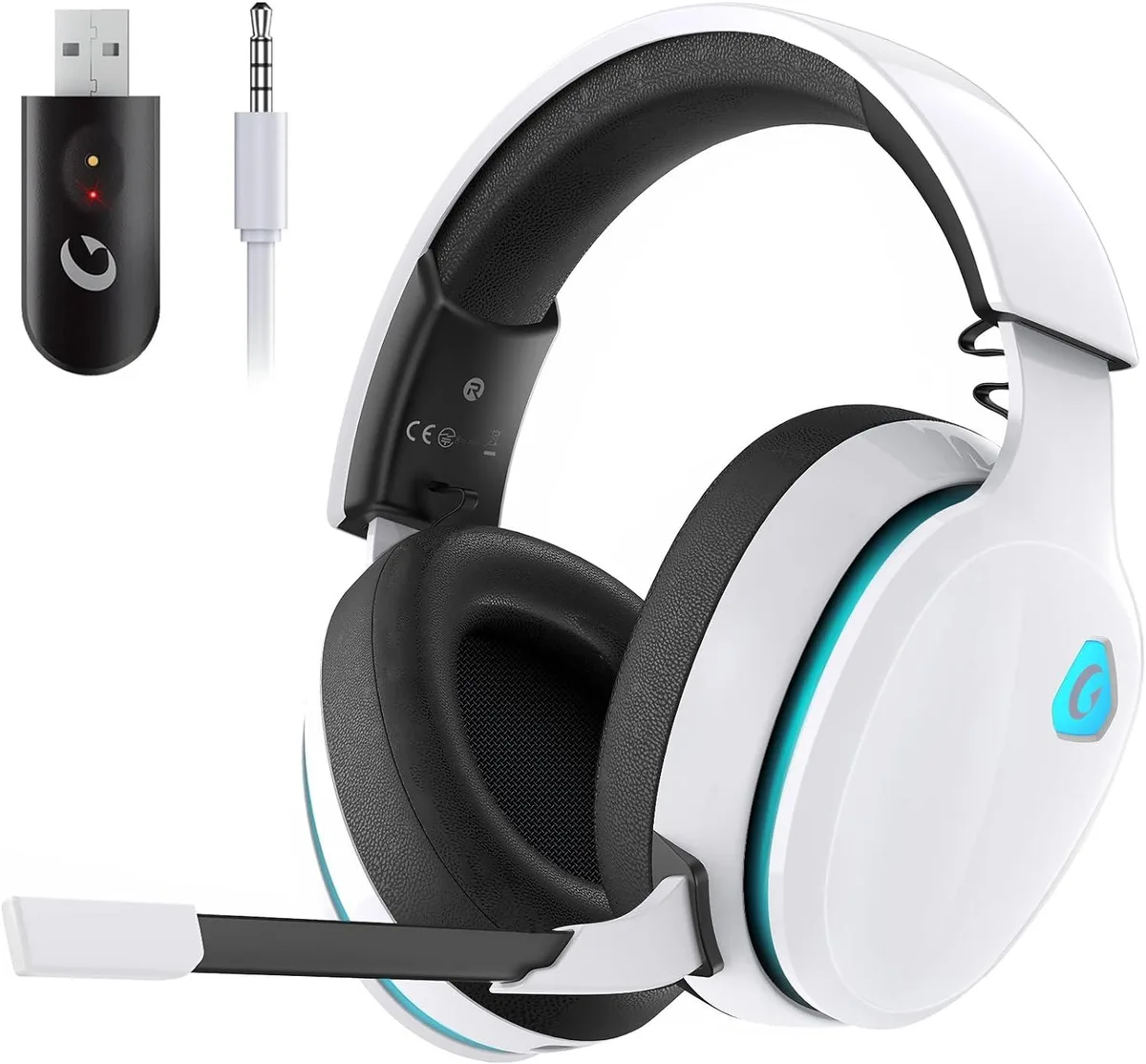BFKK BFKK Captain 300 Wireless Gaming Headset White — product photo