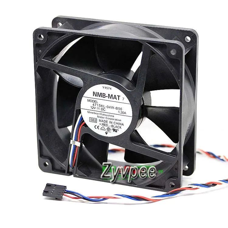 Zyvpee Zyvpee 4715KL-04W-B56 120x38mm 4-pin server case fan — product photo