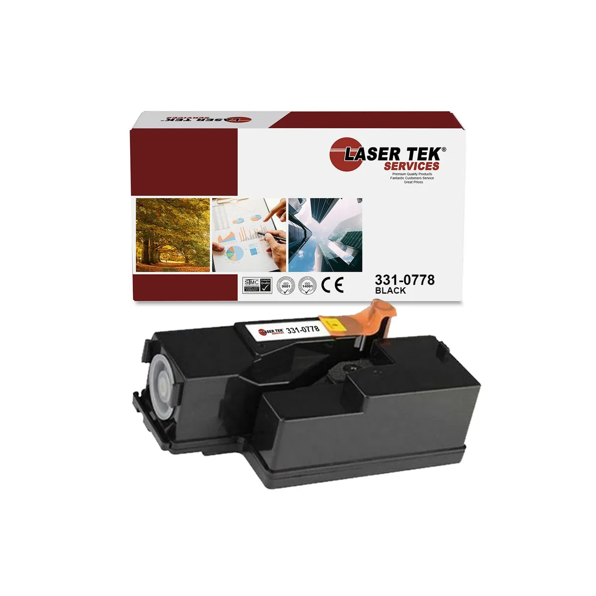 Laser Tek Services Laser Tek Services 331-0778 Black Toner Cartridge 2000 Pages — product photo