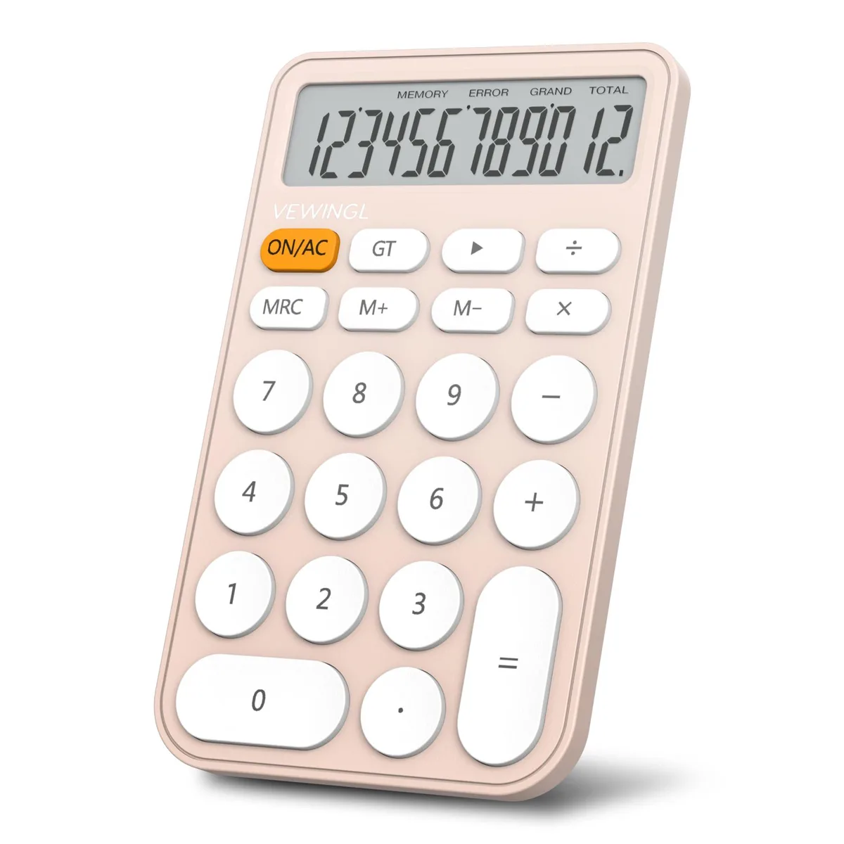  HP XT-100 12-Digit Desktop Calculator Pink — product photo
