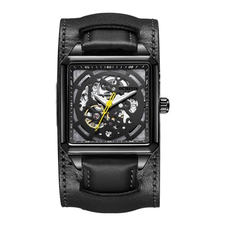 allentian allentian 7237 Skeleton Mechanical Watch Black 40mm — product photo
