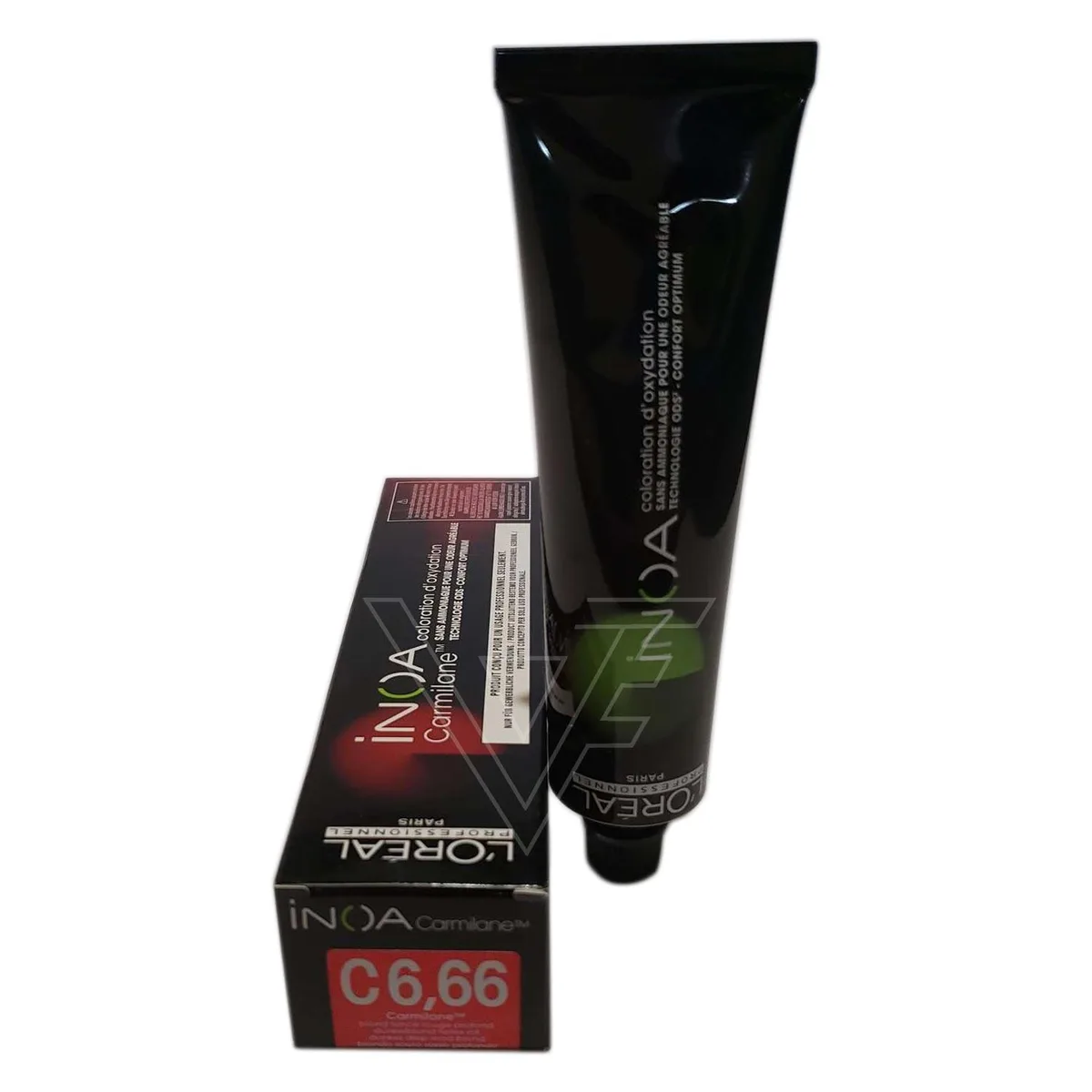 L'Oreal L'Oreal Inoa #C6.66 Dark Blonde Intense Red Permanent Hair Color 60g — product photo