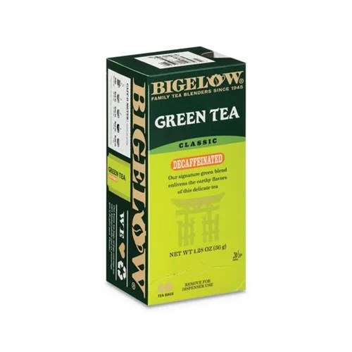 Bigelow Bigelow 10347 Decaffeinated Green Tea 28 bags .34 lb — product photo
