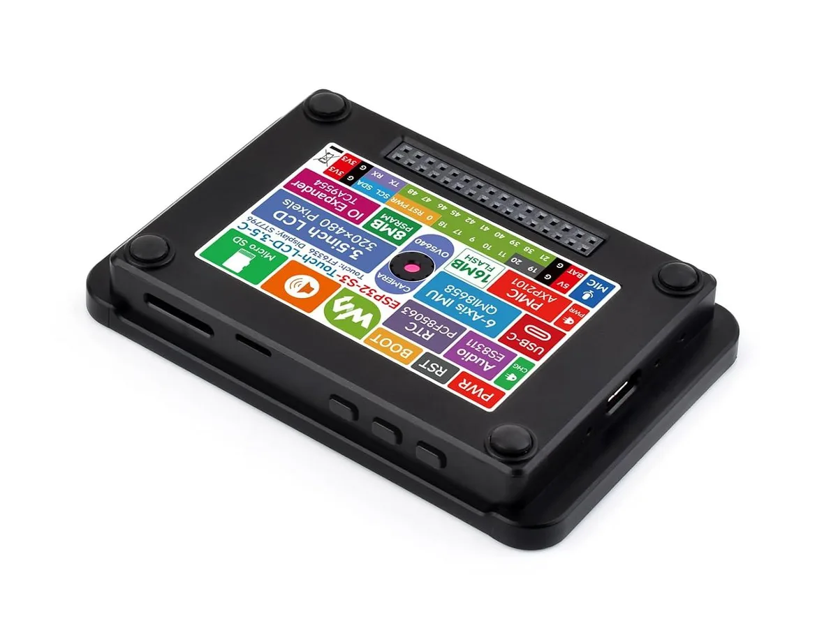 LORDWORLD LORDWORLD ESP32-S3 3.5inch Capacitive Touch Display Development Board with Case — product photo