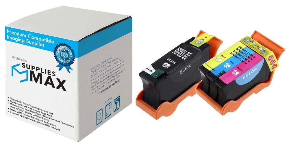SuppliesMax SuppliesMax Dell 1BC1CS24 High Yield Inkjet Combo Pack (Black/Color) — product photo