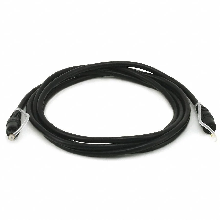 Monoprice Inc. Monoprice 101557 Toslink Digital Optical Audio Cable 6ft TosLink to Mini TosLink 5.0mm — product photo
