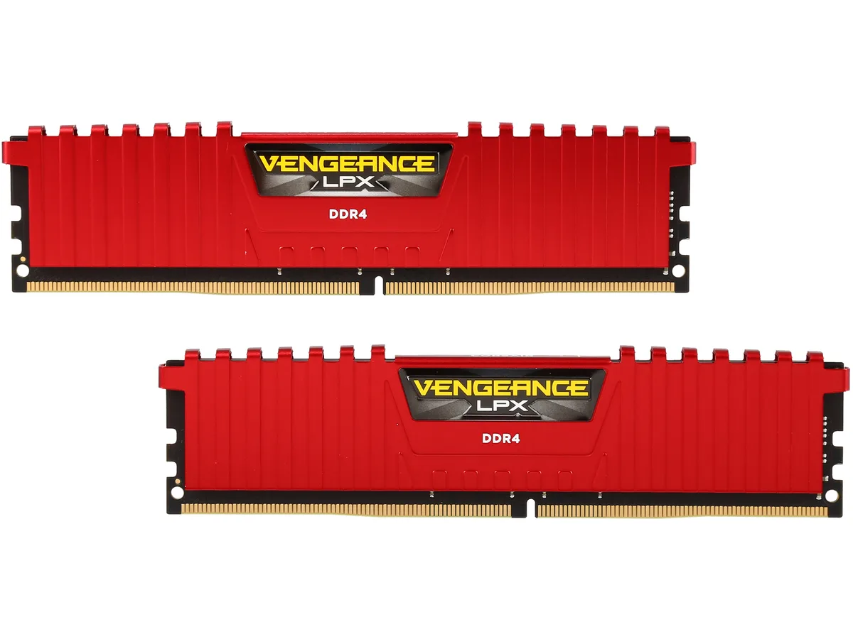 Corsair Corsair CMK16GX4M2D3600C18R Vengeance LPX 16GB (2x8GB) DDR4 3600 CL18 desktop RAM — product photo