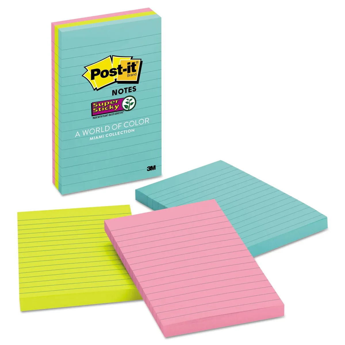Business Source Business Source 21459 Adhesive Note Pad 12 Pack Yellow — product photo