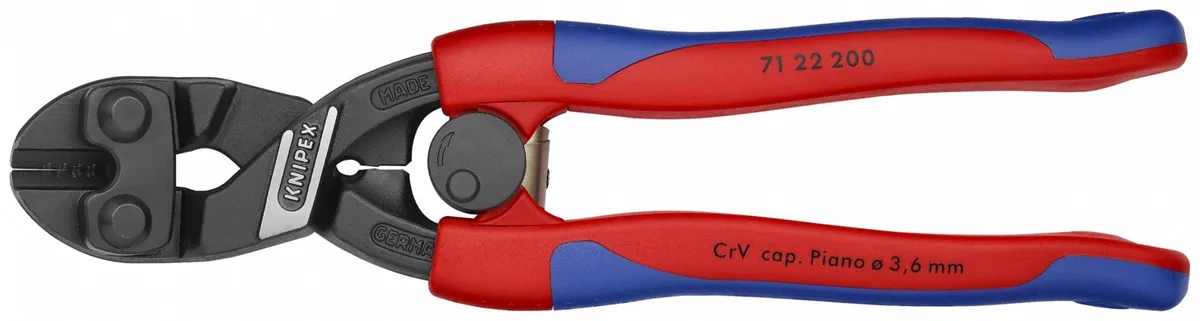Knipex Knipex 71 22 200 SBA Mini Bolt Cutter 8 in — product photo